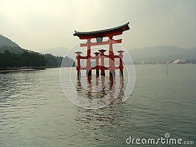 Torii gate Stock Photo