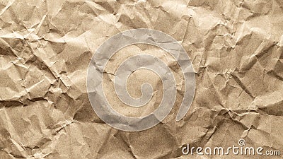Torn craft. Kraft paper texture background. Old craft vintage cardboard isolated on black. For designs, decoration and Stock Photo