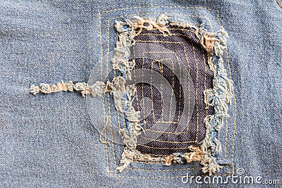 Torn denim clipart jeans texture Stock Photo