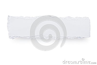 Torn Paper Banner Stock Photo