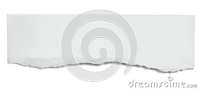 Torn Paper Banner Stock Photo