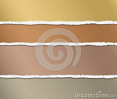 Torn paper Vector Illustration