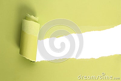 Torn paper Stock Photo