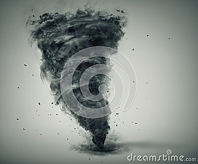 Tornado isolated Stock Photo