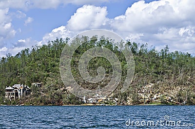 Tornado in North Georgia Editorial Stock Photo