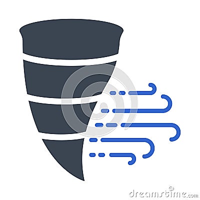 Tornadoes Icon Vector Illustration