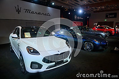 Car presented at Canadian International AutoShow 2024 Editorial Stock Photo