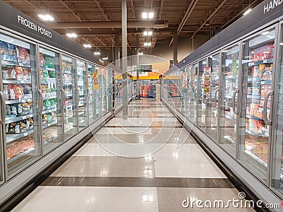 Sobeys grocery department view Editorial Stock Photo