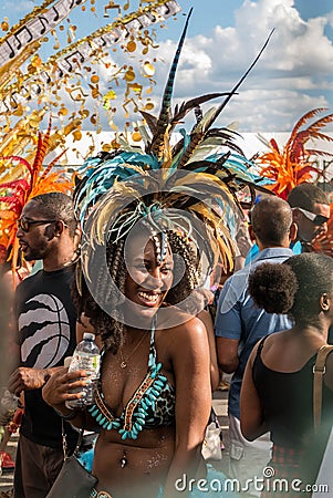 Toronto Caribbean Carnival 2015 O Editorial Stock Photo