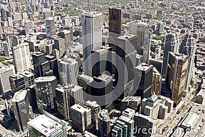 Toronto downtown Stock Photo