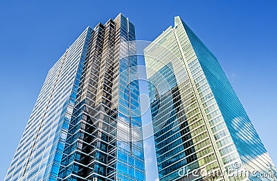 Toronto downtown buildings Stock Photo