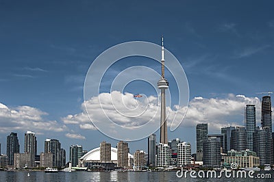 Toronto Downtown Harbor front Stock Photo