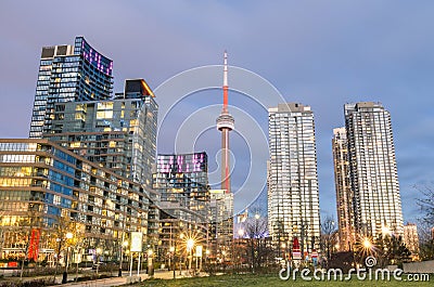 Toronto downtown Skyline Editorial Stock Photo