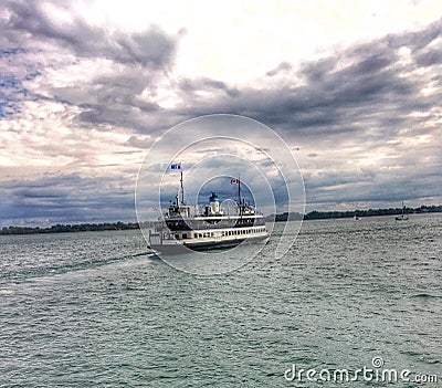 Toronto Ferry Stock Photo