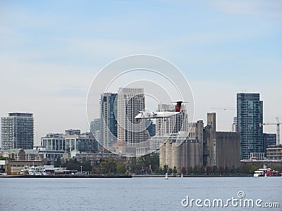 Toronto Island Airport Editorial Stock Photo