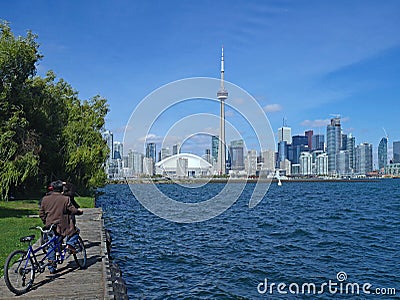 The Toronto Island Park Editorial Stock Photo