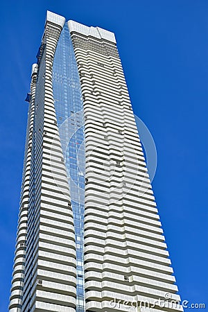 Toronto`s Newest Luxury High-Rise Condominium Stock Photo