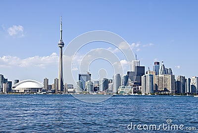 The Toronto Skyline Stock Photo