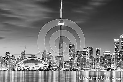 Toronto Skyline Editorial Stock Photo