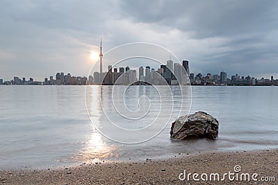 Toronto skyline cityscape Stock Photo