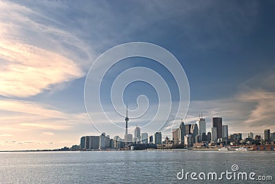 Toronto skyline during daytime Stock Photo