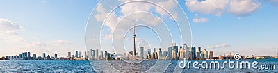 Toronto skyline panorama Editorial Stock Photo