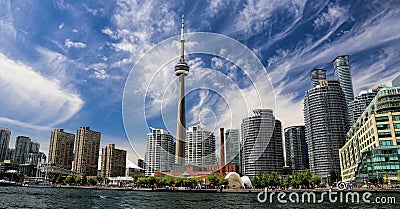 Toronto skyline Editorial Stock Photo