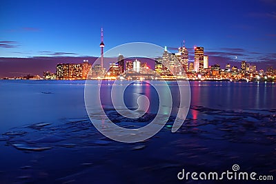 Toronto Skylines Stock Photo