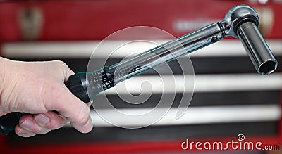 Torque Wrench Stock Photo