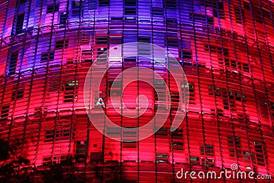 Torre Agbar Stock Photo