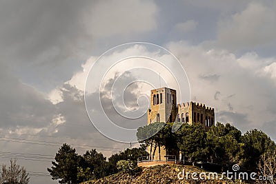 Torre Baro tower in Barcelona, Spain Stock Photo