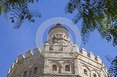 Torre del Oro, Seville, Spain Stock Photo