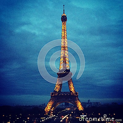 Torre eiffel Editorial Stock Photo