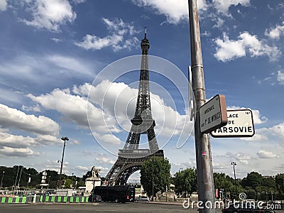 Torre Eiffel Stock Photo