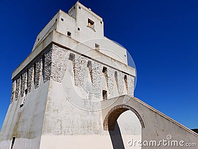 Torre Mileto - Particolare della torre Editorial Stock Photo