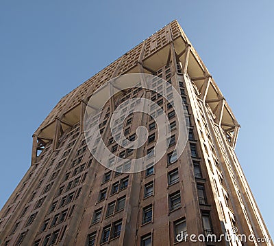 Torre Velasca Stock Photo