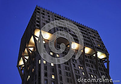 Torre Velasca, Milan Stock Photo