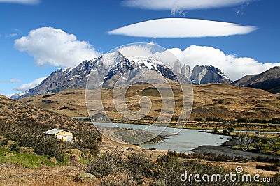 Torres del Paine Stock Photo
