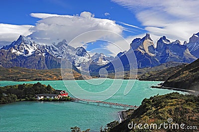 Torres del Paine, Chile Stock Photo