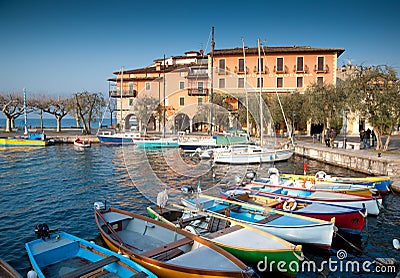 Torri del benaco Editorial Stock Photo