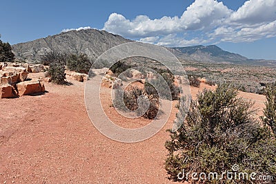 Torrid regions of Wyoming, USA Stock Photo