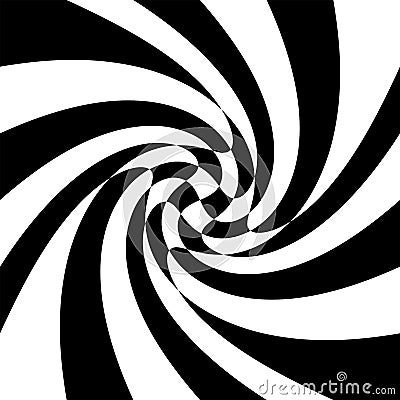 Torsion, rotary deform.gyration, revolve element.tweak converging checker, chequered pattern / background. centrifuge, spin Vector Illustration