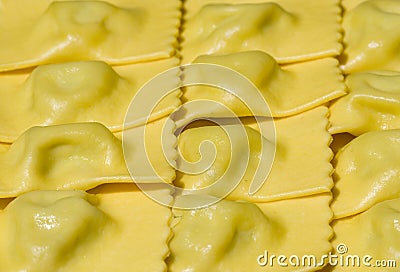 Tortelli d'erbetta Stock Photo