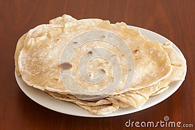 Tortilla Stock Photo