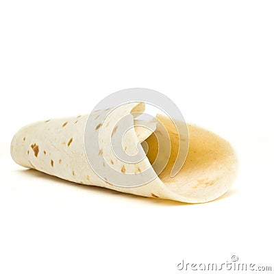 Tortilla Wrap Stock Photo