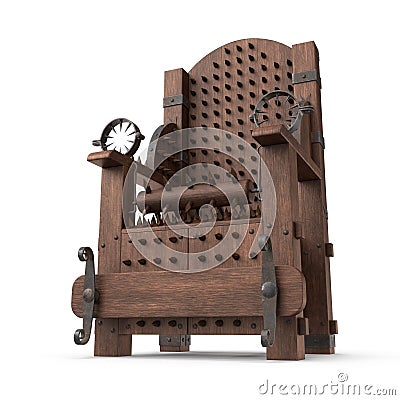 Torture Chair Stock Photo