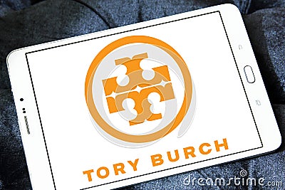 Tory burch logo Editorial Stock Photo