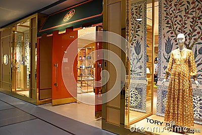 Tory Burch store at the Galleria in Edina, Minnesota Editorial Stock Photo