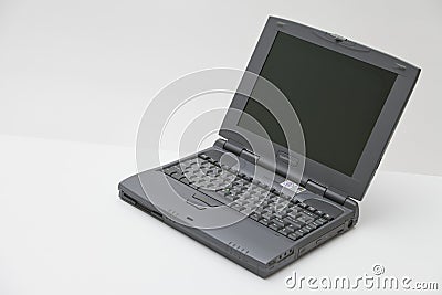 Toshiba Satellite 2100CDS laptop Editorial Stock Photo