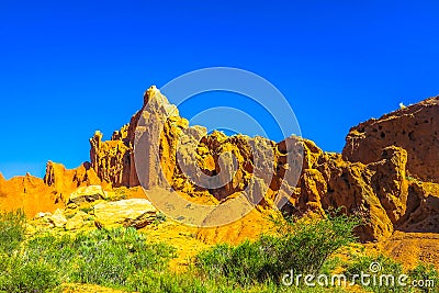 Skazka Canyon Landscape 01 Stock Photo